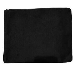 Black Canvas Pouch 10″ x 7.75" NWOT